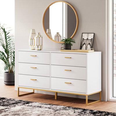 Bosnjak 59.02'' W 6 - Drawer Dresser