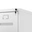Classeur vertical à 3 tiroirs en métal avec serrure pour le bureau et la maison, idéal pour le rangement de documents au format A4 / Légal / Lettre-805063117