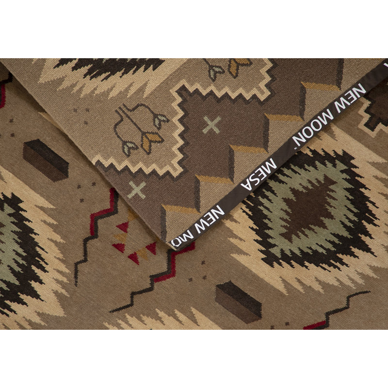 Mesa Wool Southwestern Area Rug, Rectangle 10' x 14'