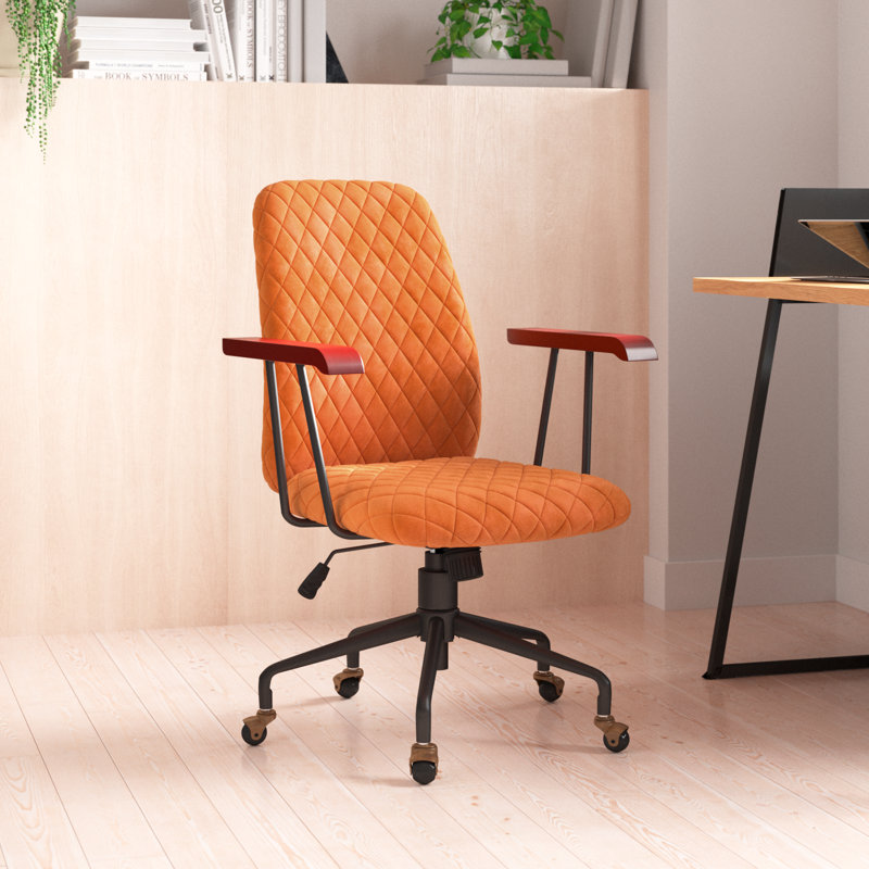 Chaise de travail Tressler, Orange