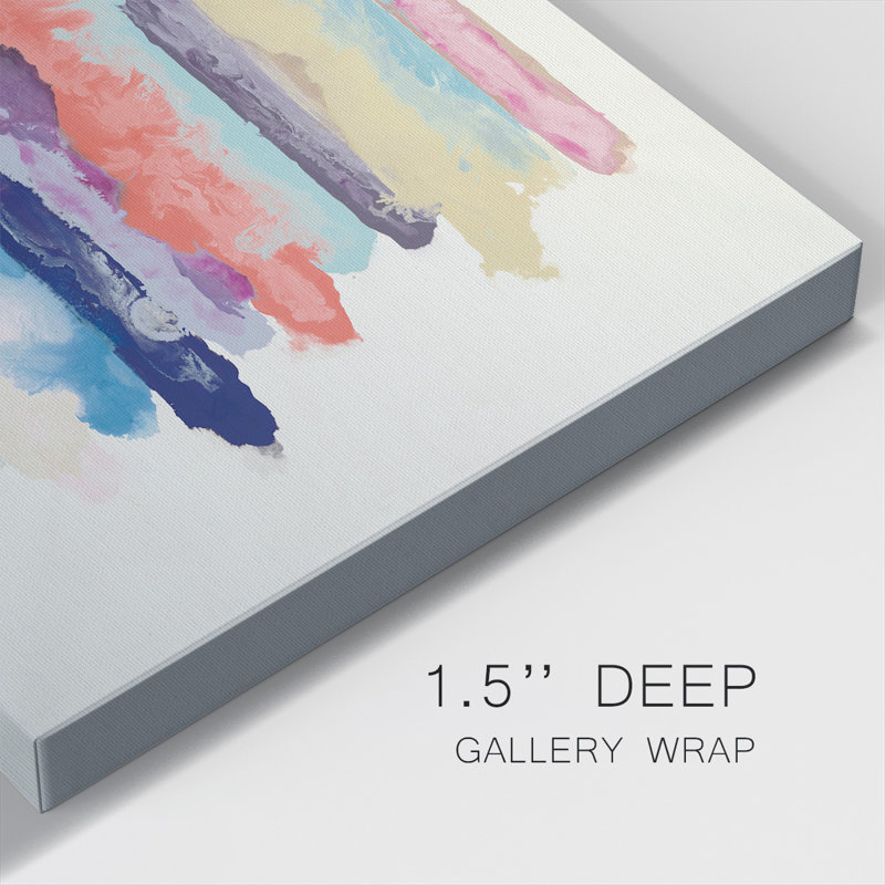 Flowing Energy I - Wrapped Canvas Print, 24" H x 24" W x 1.5" D