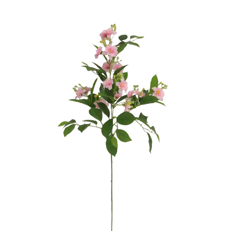 Faux fleurs artificielles kbndieu pour la maison, Pink