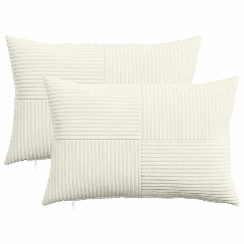 Cushion Cover, Rectangle 30cm H x 50cm W, Cream