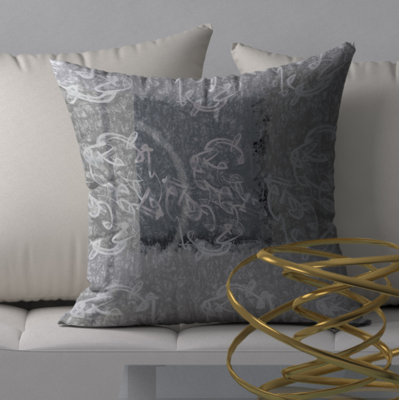 Discerning Soft Square Pillow Cover & Insert