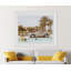 Friends Having Fun Near Pool Giclee Print-805720959-805720931-805720928