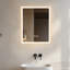 Miroir mural lumineux sans cadre Cevat