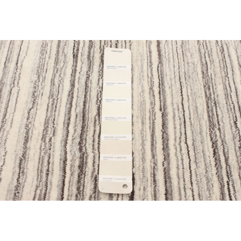 Tapis crème en laine tissé à la main Southa