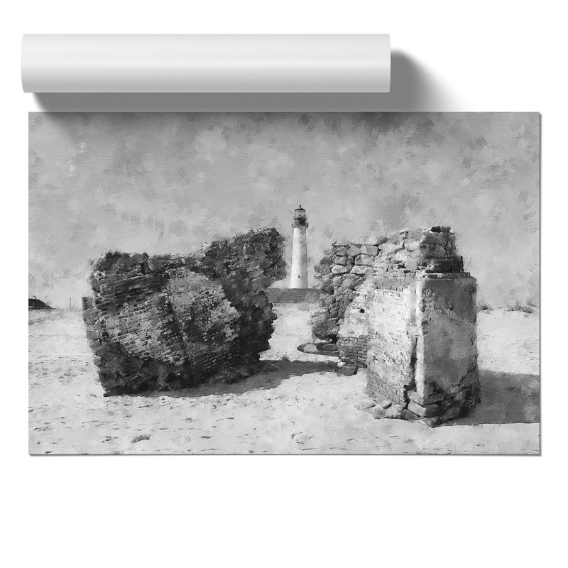 View Of A Lighthouse Vol.2 - No Frame Print, 30cm H x 42cm W x 0.1cm D