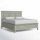 Levin Solid Wood Storage Bed