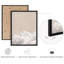 Ensemble de 3 pièces d'art mural encadré en nuage - Impressions de ciel blanc neutre pour décor de chambre à coucher, de chambre de bébé ou de salon-112375269-112375273