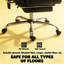 Fauteuil de bureau à haut dossier, fauteuil de bureau de direction, fauteuil de bureau de massage