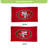 3'x5' Single Sided Flag w/ 2 Grommets, San Francisco 49ers