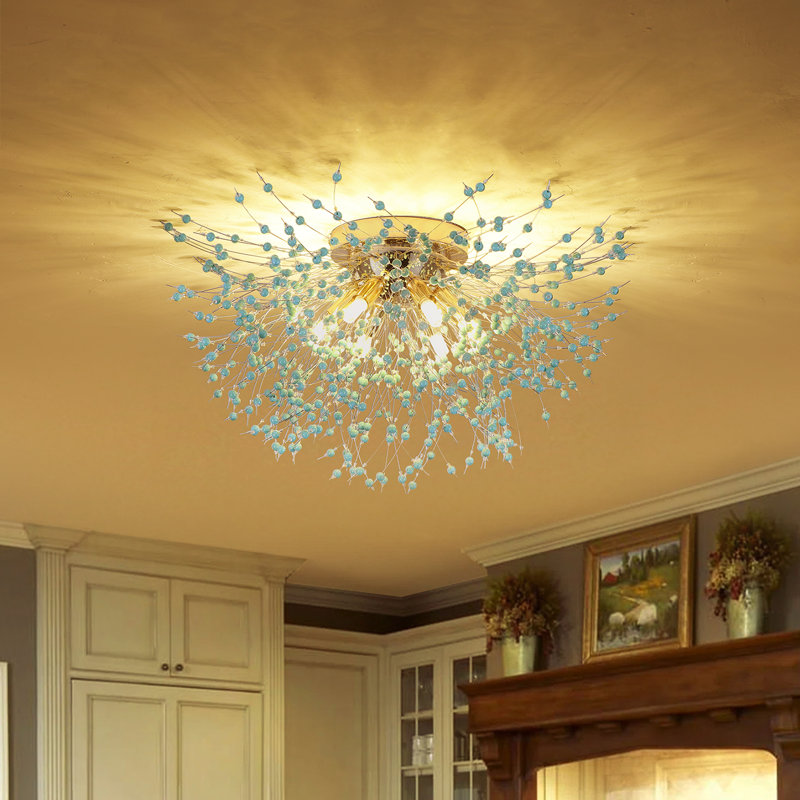 Plafonnier encastré 6 lumières Momin Spoutnik