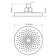 Full/Standard Fixed Shower Head 1.75 GPM GPM