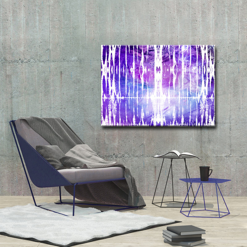 « inversed gemme »-reproduction d’impression sur toile tendue, H 16 po x l 20 po x P 1,5 po