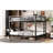 Metal Queen Over Bunk Bed, Space For Adults, Noise- Operation, No Box Spring, Coating, Under Bed Storage, Double Ladders, Features Black Option Noise-, Structure, Side Design