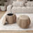 Woven Ottoman With Storage