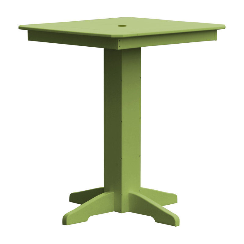 Table de bar Neville, Vert lime, l 44 po x L 44 po x H 42 po