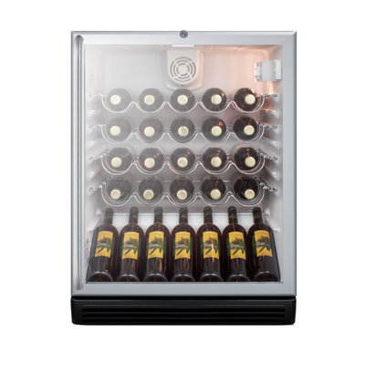 36 Bottle Single Zone Freestanding Commercial Wine Refrigerator | Fridge.com