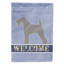 Polyester 2 côtés 40 x 28 po welcome drapeau maison-73943300