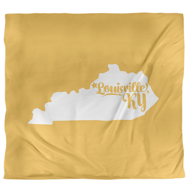 Housse de couette simple louisville Kentucky, Housse de couette pour grand lit, Mauve, Polyester brossé