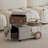 Modern Creative White Robot Multifunctional Rotating Movable Side Table
