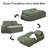 Sicilia 78.74'' Upholstered Corduroy Sofa,Convertible Sleeper Sofa Bed,Floor Sofa Lounge Couch-324558896