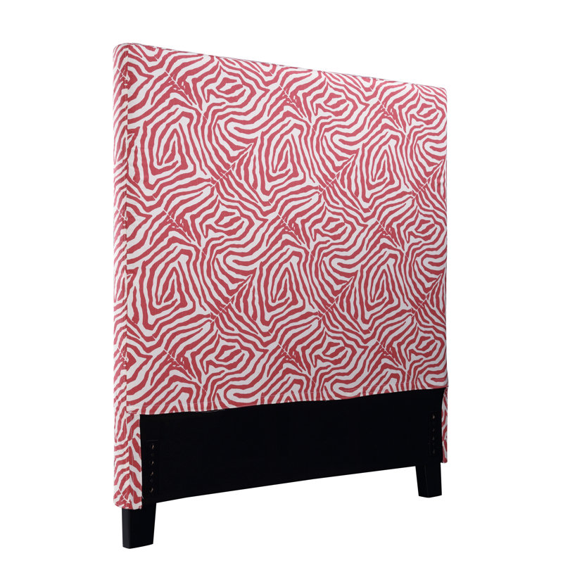 Tête de lit tapissier Holsey Wild Life, Double/Grand