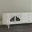 Simple white home TV cabinet-105355588