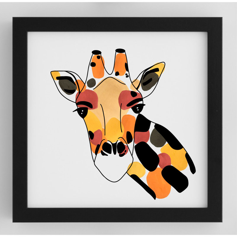 Abstract Giraffe - Print on Plastic / Acrylic