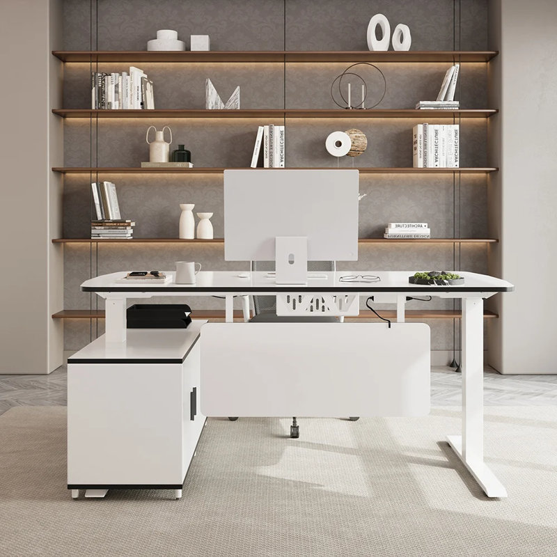 74.9Cm W Height Adjustable Rectangle Standing Desk