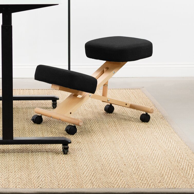 Ergonomic Posture Chair,Ergonomic Kneeling Chair,Ergonomic Kneeling Chair  Adjustable Posture Correction Knee Stool with Back Support 