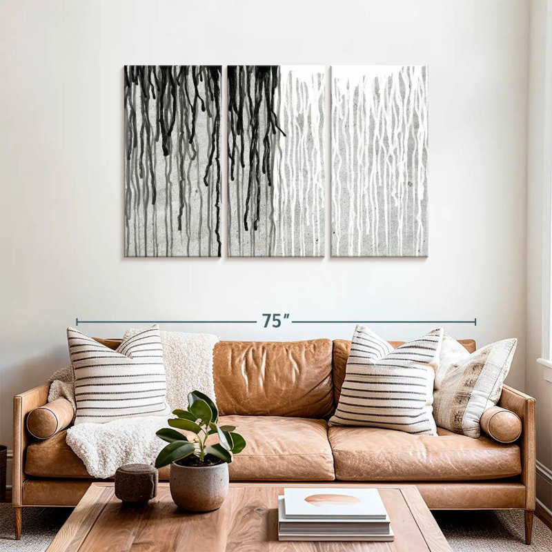 Avery BW Paint Drip, 36" H x 57" W