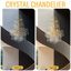 Lustre en cristal de luxe pour escalier K9-667050994-667051006-667050996
