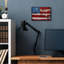 «Rustic United States Flag with Dist Paint Paint Drip» par Erin Ashley - reproduction d'art-52744991-52744993