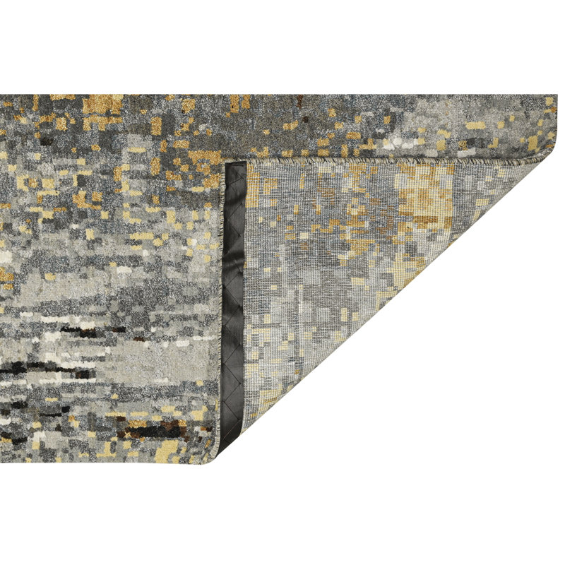 Abstract Area Rug, Rectangle 9' x 12'