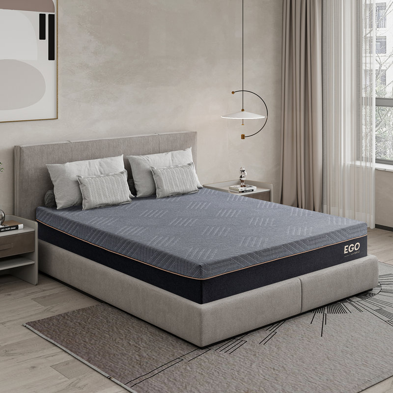 Matelas hybride moyen cuivré 12 po, Simple extra long