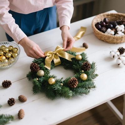 Cadres pour couronnes en fil de fer vert de 45 cm (18 po), paquet de 12, construction soudée robuste pour la confection de couronnes, les projets d'artisanat DIY et la décoration des fêtes de Noël et du Nouvel An