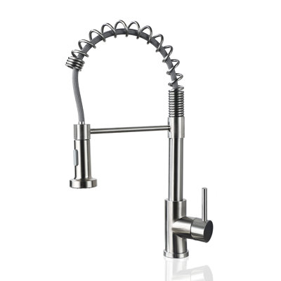 Robinet d'évier de cuisine à poignée simple