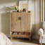 Armoire à chaussures 20 paires avec portes, armoire à chaussures pour vestibule