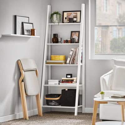 Madilynn 180 cm H x 64 cm W Ladder Bookcase