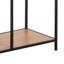 Aneita 185cm H x 77cm W Powder Coated Steel Standard Bookcase