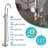 Floor Tub Spout with Diverter