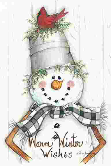 Bonhomme de neige champêtre, H 36 po x l 24 po
