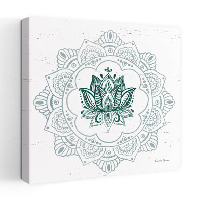 Mandala I, art de fleur de lotus