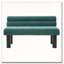 Banc de salle à manger rembourré, bout de lit, banc d'entrée-487902841