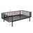 Reinforced Metal Daybed Featuring Strong Steel Slat Base-129514443