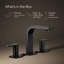 Parallel™Widespread Bathroom Faucet, 3-Hole Two Lever Handle Bathroom Sink Faucet, 1.2 GPM-564840882-636312678