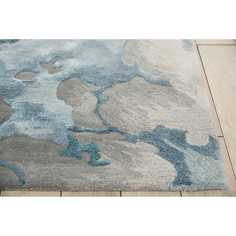 Prismatic - PRS14 Viscose Abstract Indoor Rug, Rectangle 9'9" x 13'9"