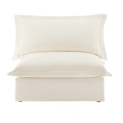 Koala Armless Sofa - Cream
